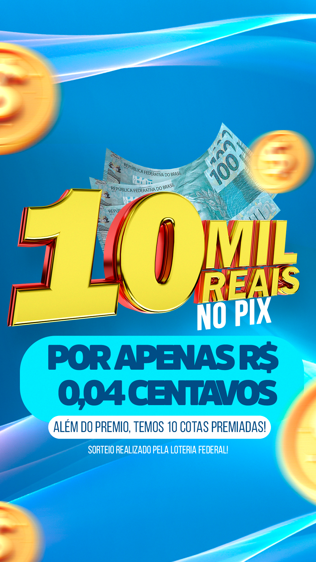 10mil no pix 🍀